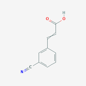 molecular formula C10H7NO2 B8812783 3-Cyanocinnamic acid 