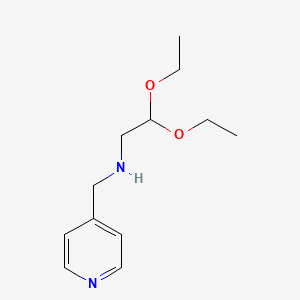 N-(2,2-Diethoxyethyl)pyridine-4-methylamine