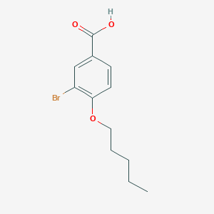 3-Bromo-4-(pentyloxy)benzoic acid