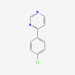 4-(4-Chlorophenyl)pyrimidine