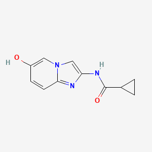N-(6-Hydroxyimidazo[1,2-A]pyridin-2-YL)cyclopropanecarboxamide