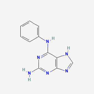 N6-phenyl-9H-purine-2,6-diamine
