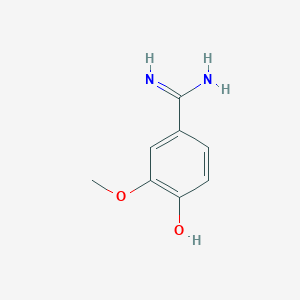 4-Hydroxy-3-methoxy-benzamidine