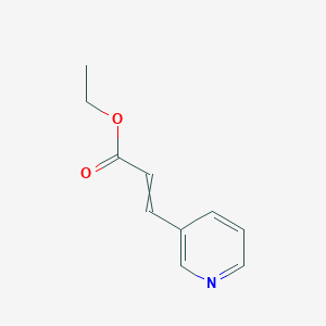 molecular formula C10H11NO2 B8812856 3-Pyridineacrylic acid ethyl ester 