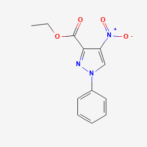 Ethyl 4-nitro-1-phenyl-1H-pyrazole-3-carboxylate