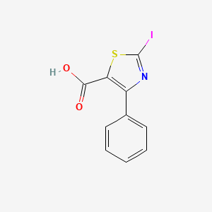 2-Iodo-4-phenylthiazole-5-carboxylic acid