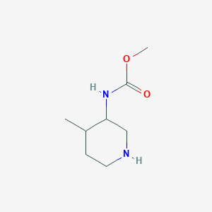 Methyl (4-methylpiperidin-3-YL)carbamate