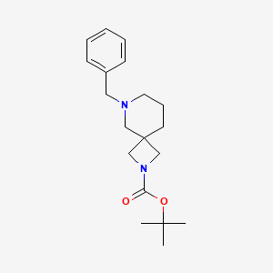 Tert-butyl 6-benzyl-2,6-diazaspiro[3.5]nonane-2-carboxylate