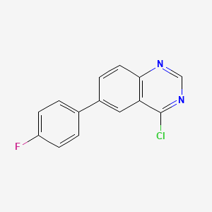 4-Chloro-6-(4-fluorophenyl)quinazoline
