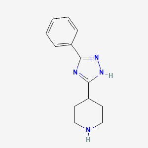 4-(5-phenyl-1H-1,2,4-triazol-3-yl)piperidine