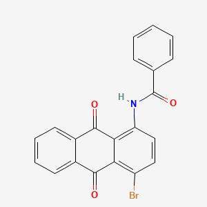 Benzamide, N-(4-bromo-9,10-dihydro-9,10-dioxo-1-anthracenyl)-