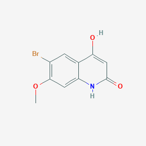 6-Bromo-4-hydroxy-7-methoxyquinolin-2(1H)-one