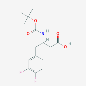 3-(Boc-amino)-4-(3,4-difluorophenyl)butyric Acid