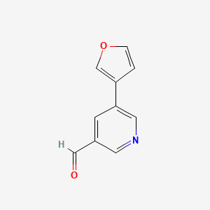 5-(Furan-3-yl)nicotinaldehyde