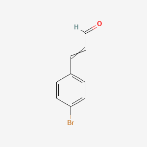 molecular formula C9H7BrO B8813161 4-BROMOCINNAMALDEHYDE 