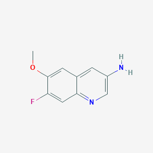 7-Fluoro-6-methoxyquinolin-3-amine