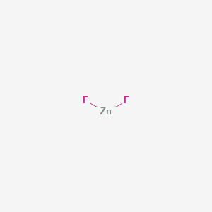 molecular formula ZnF2<br>F2Zn B8813296 difluorozinc CAS No. 7783-49-5; 73640-07-0(monohydrate)