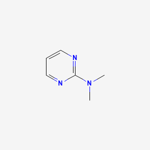 molecular formula C6H9N3 B8813380 2-Dimethylaminopyrimidine CAS No. 5621-02-3