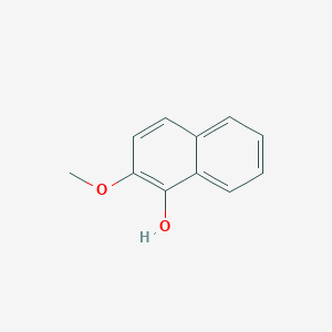 molecular formula C11H10O2 B8813563 2-methoxynaphthalen-1-ol CAS No. 61742-13-0