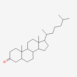 molecular formula C27H46O B8813596 Cholestan-3-one 