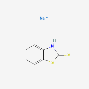 molecular formula C7H5NNaS2 B8813654 Sodium mercaptobenzothiazole 
