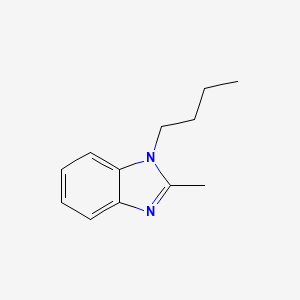 molecular formula C12H16N2 B8813657 1-Butyl-2-methylbenzimidazole CAS No. 4887-85-8