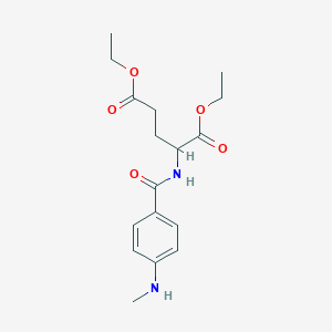 N-(p-Methylaminobenzoyl)glutamic acid diethyl ester