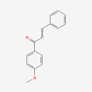 molecular formula C16H14O2 B8813675 alpha-Styryl p-anisyl ketone 