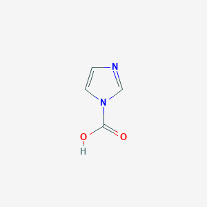 molecular formula C4H4N2O2 B8813691 1H-imidazole-1-carboxylic acid CAS No. 68887-64-9