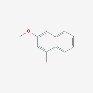 molecular formula C12H12O B8813699 3-Methoxy-1-methylnaphthalene CAS No. 57404-87-2
