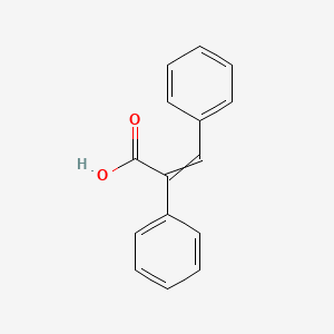 molecular formula C15H12O2 B8813737 2,3-Diphenylacrylic acid 