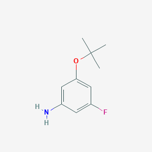 3-(tert-Butoxy)-5-fluoroaniline
