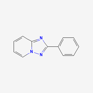 molecular formula C12H9N3 B8813785 2-Phenyl-[1,2,4]triazolo[1,5-a]pyridine CAS No. 779-24-8