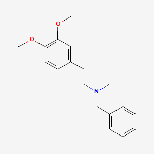 N-Benzyl-2-(3,4-dimethoxyphenyl)-N-methylethanamine