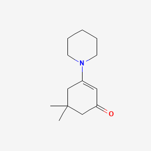 5,5-Dimethyl-3-(piperidino)cyclohex-2-en-1-one
