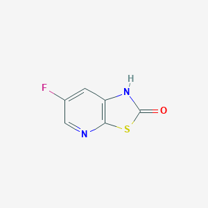 6-Fluorothiazolo[5,4-b]pyridin-2(1H)-one