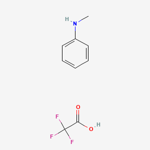 molecular formula C9H10F3NO2 B8813949 N-methylaniline 2,2,2-trifluoroacetate 