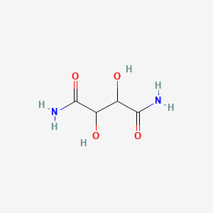 molecular formula C4H8N2O4 B8813970 Tartaramide CAS No. 6051-30-5