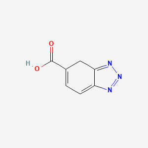 molecular formula C7H5N3O2 B8813987 4H-Benzo[d][1,2,3]triazole-5-carboxylic acid 