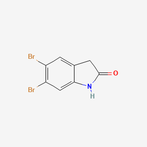 molecular formula C8H5Br2NO B8814065 5,6-Dibromoindolin-2-one CAS No. 612487-49-7