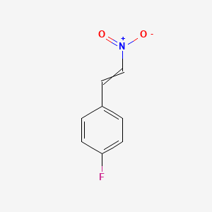 molecular formula C8H6FNO2 B8814230 4-Fluoro-beta-nitrostyrene 