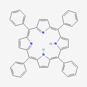 molecular formula C44H30N4 B8814242 5,10,15,20-Tetraphenyl-21,22-dihydroporphyrin 