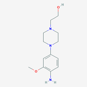 2-(4-(4-Amino-3-methoxyphenyl)piperazin-1-yl)ethanol
