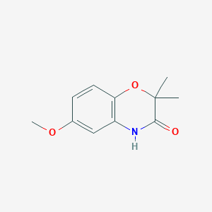 6-Methoxy-2,2-dimethyl-2H-benzo[B][1,4]oxazin-3(4H)-one