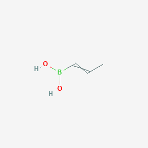 Boronic acid, 1-propenyl-, (E)-