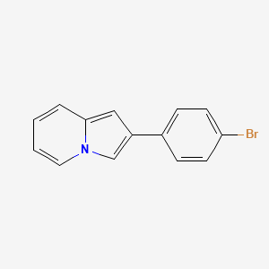 2-(4-Bromophenyl)indolizine