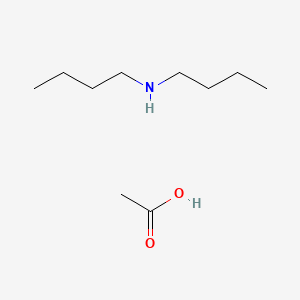 molecular formula C10H23NO2 B8814313 Dibutylamine Acetate 