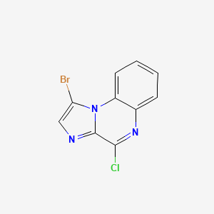 1-Bromo-4-chloroimidazo[1,2-A]quinoxaline
