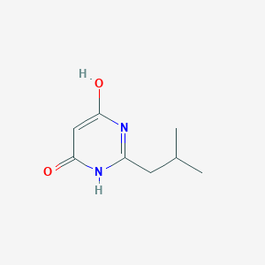 6-Hydroxy-2-isobutylpyrimidin-4(3H)-one