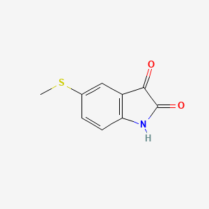 5-(methylthio)-1H-indole-2,3-dione